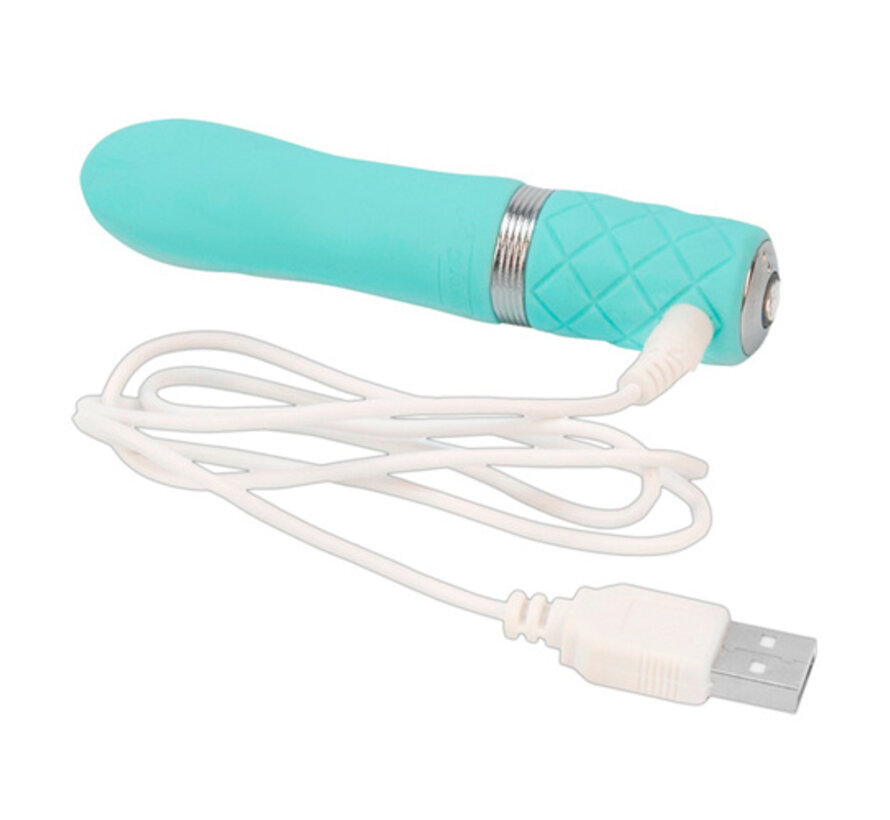 Pillow Talk - Flirty Mini Vibrator - Teal