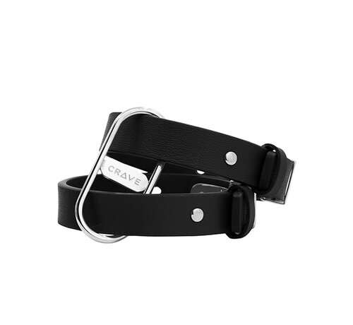 Crave Crave - ICON Cuffs Black/Silver