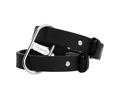 Crave Crave - ICON Cuffs Black/Silver