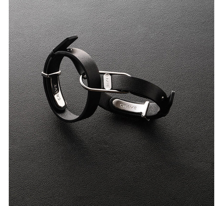 Crave - ICON Cuffs Black/Silver