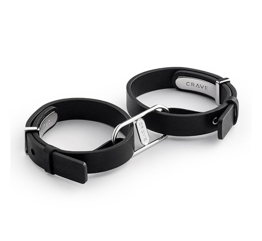 Crave - ICON Cuffs Black/Silver