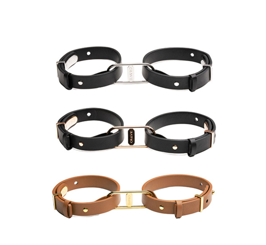 Crave - ICON Cuffs Black/Silver