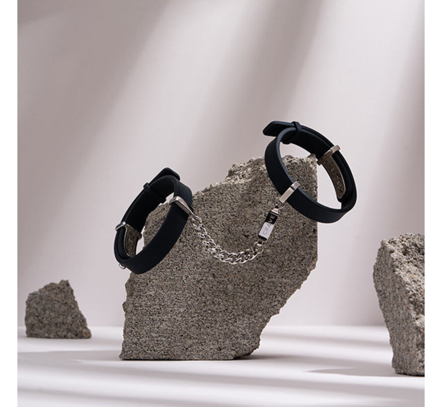 Crave - ID Cuffs Black/Silver