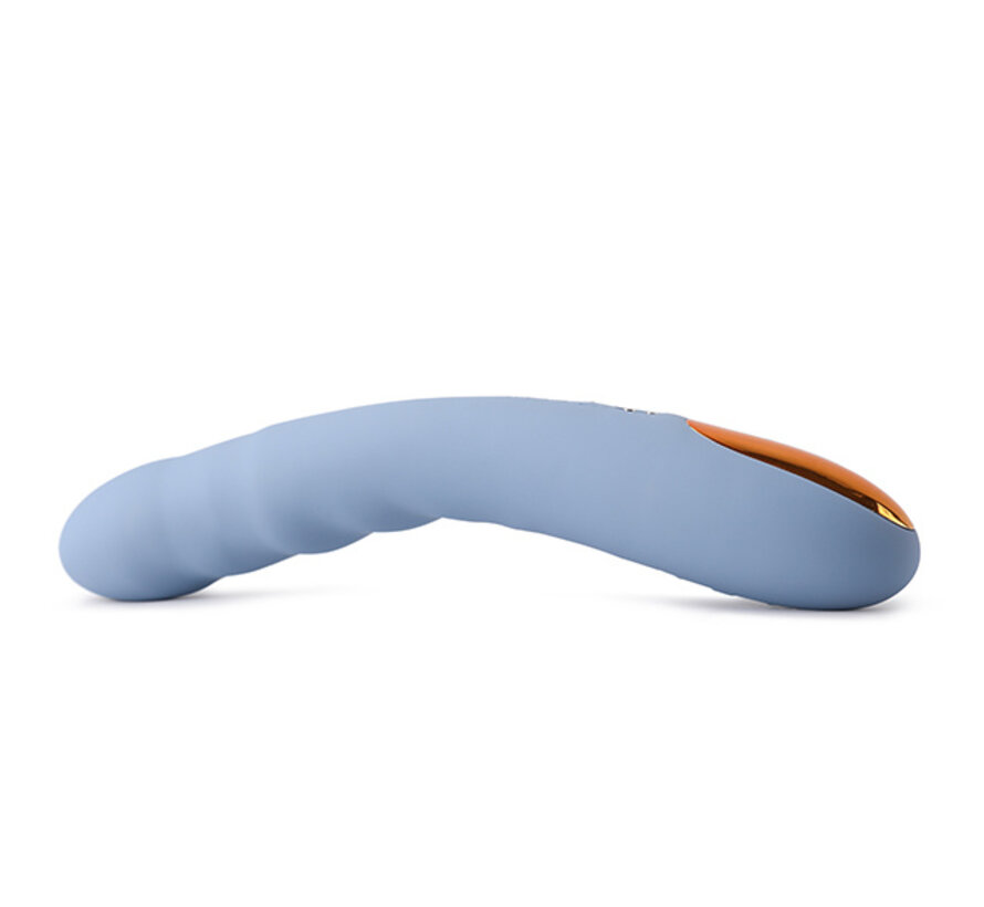 Svakom - Ava Neo Interactive Thrusting Vibrator Blue