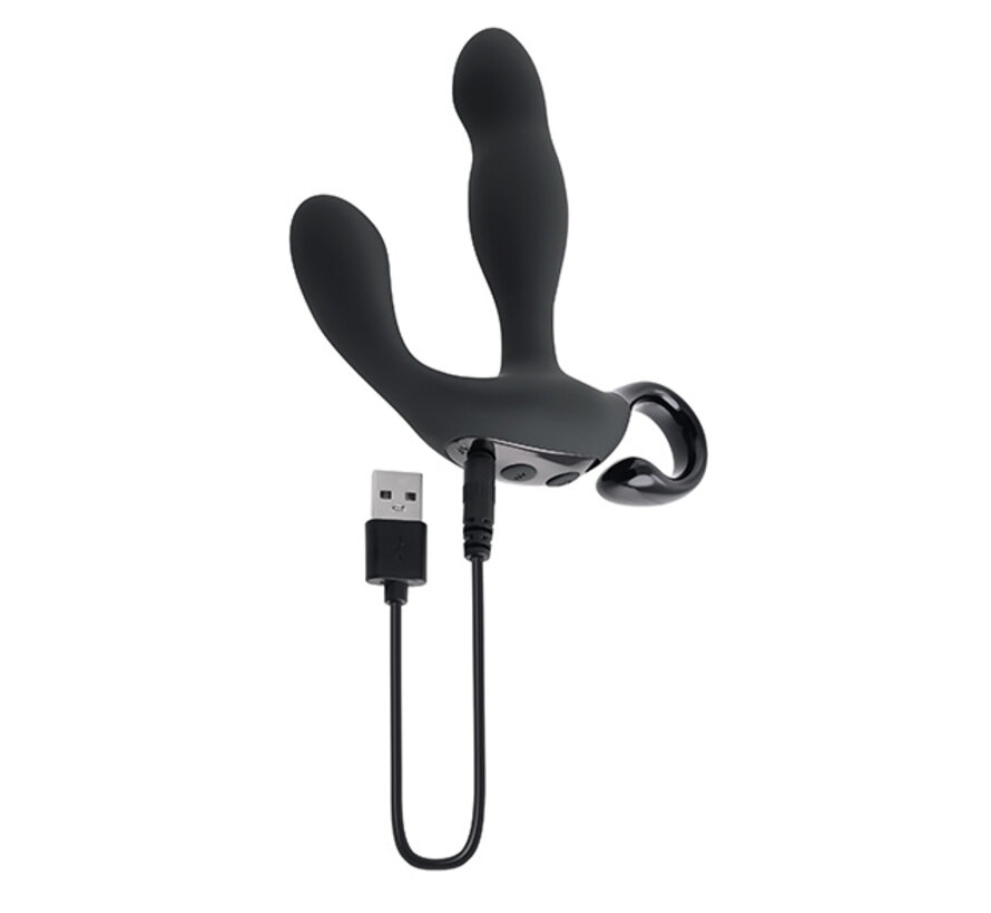 Playboy Pleasure - Come Hither Prostate Massager - Black
