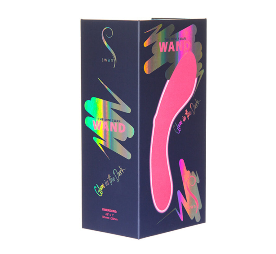 Swan - The Mini Swan Wand Glow In The Dark Pink