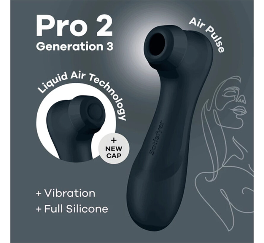 Satisfyer - Pro 2 Generation 3 Black