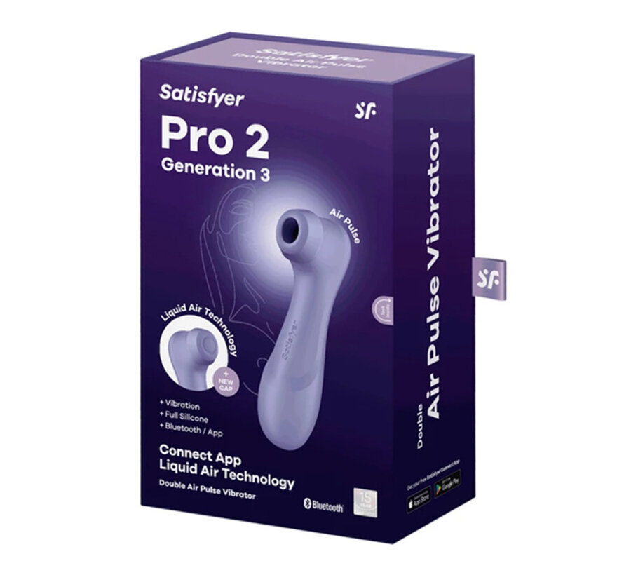 Satisfyer - Pro 2 Generation 3 App Controlled Lilac