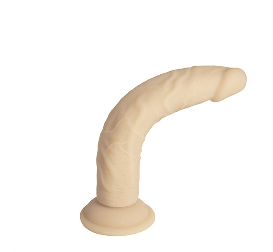 Naked Addiction - 22,8 cm Silicone Bendable Dual Density Dildo Vanilla