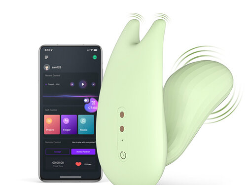 Magic Motion Magic Motion - Umi Smart Wearable Dual Motor Vibrator Green