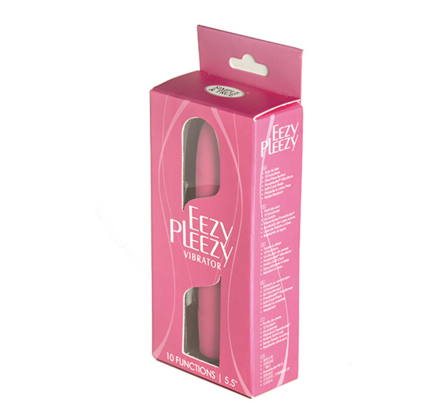 PowerBullet - Eezy Pleezy 14 cm Classic Vibrator Pink