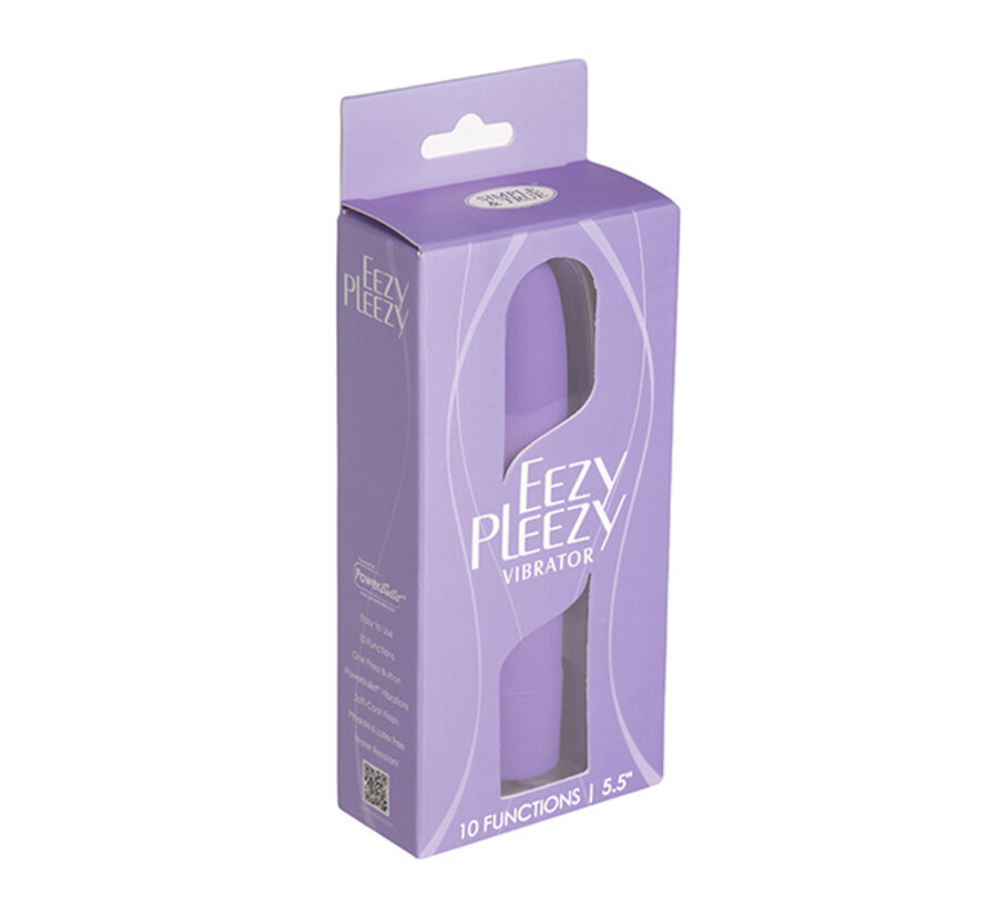 PowerBullet - Eezy Pleezy 14 cm Classic Vibrator Purple
