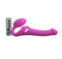 Strap-On-Me - Strap-on Multi Orgasm Remote Controlled 3 Motors Fuchsia M