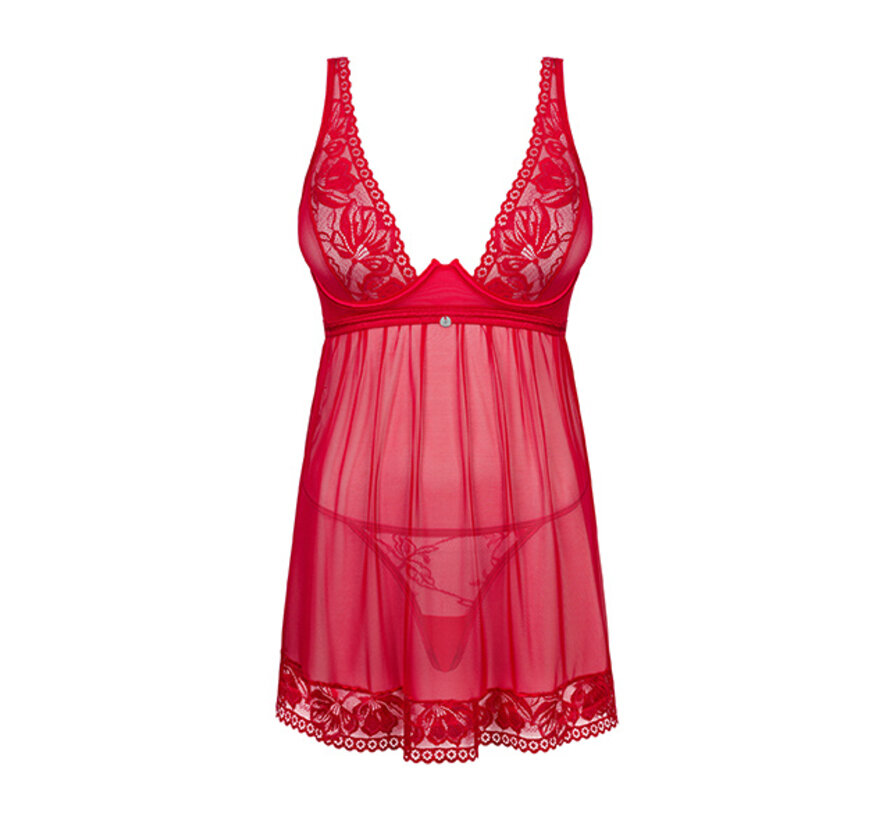 Obsessive - Lacelove babydoll & thong XS/S