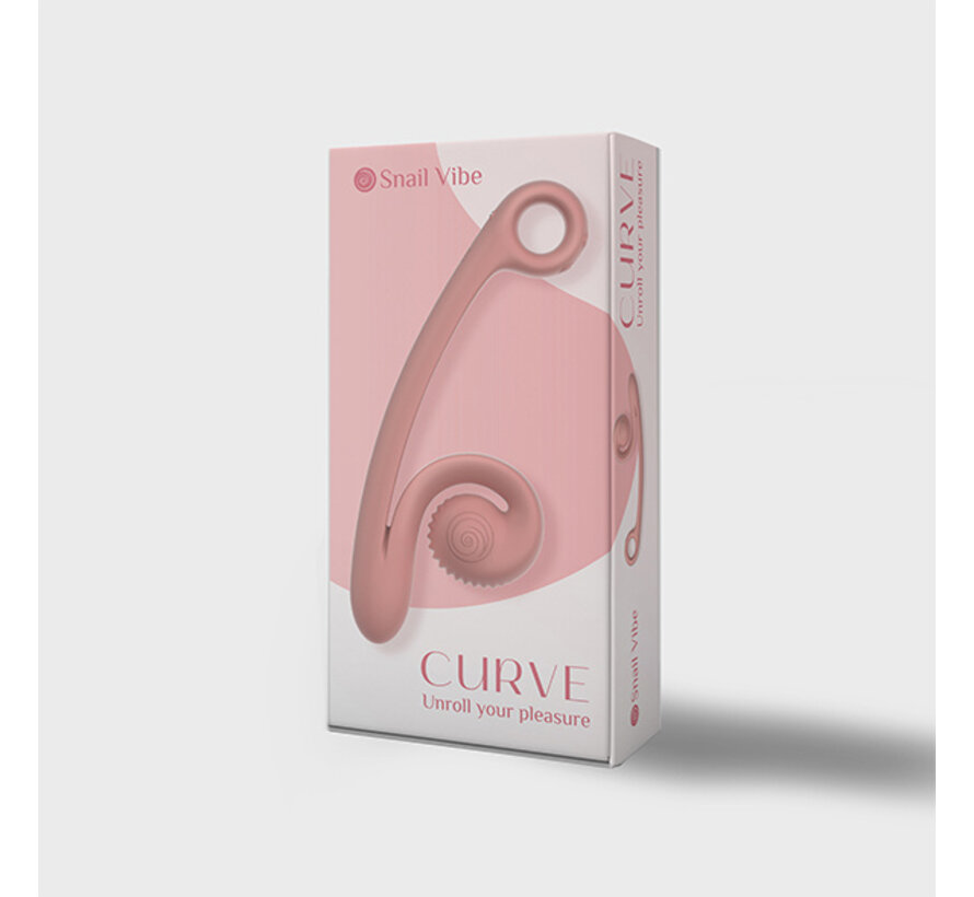 Snail Vibe - Curve Vibrator Peachy Pink