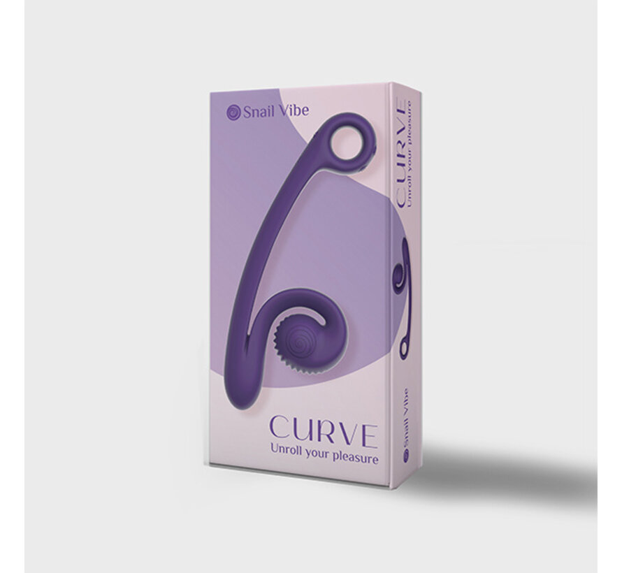 Snail Vibe - Curve Vibrator Purple