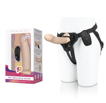 Pegasus - 6.5” Realistic Silicone Dildo With Harness Included