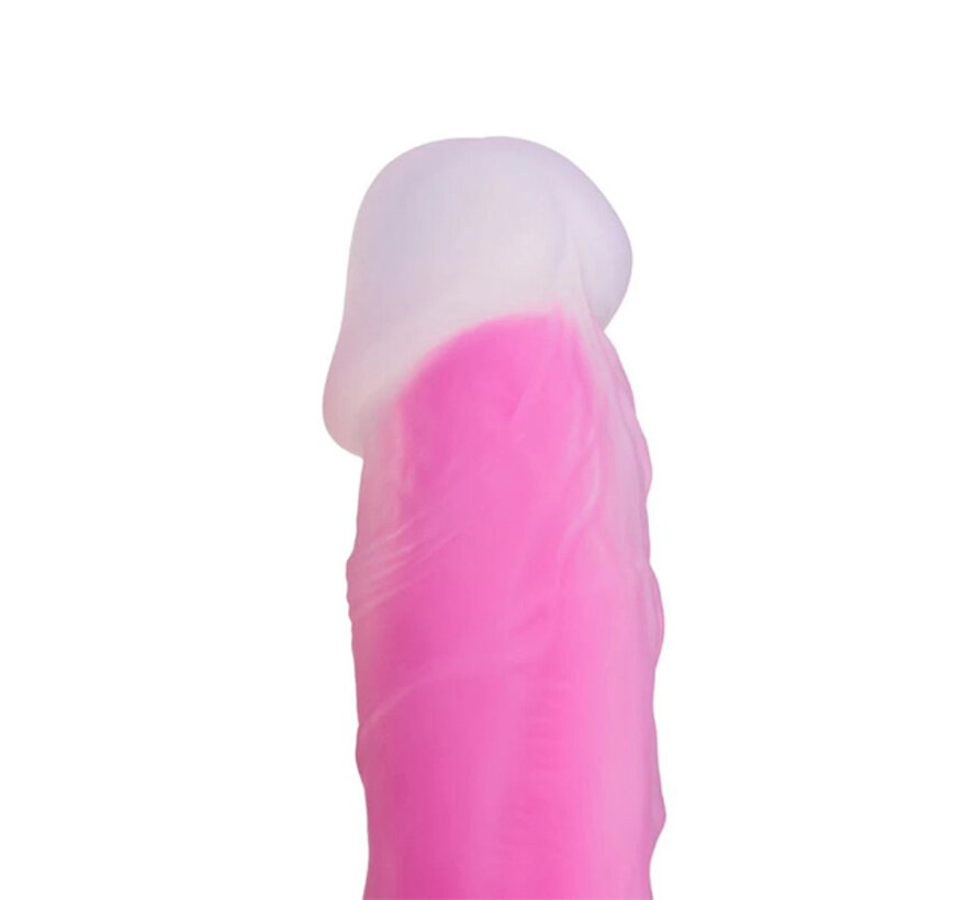 So Divine - Glorious Real Skin Feel Pink Dildo