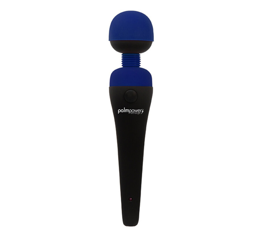 PalmPower - Recharge Wand Massager Blue