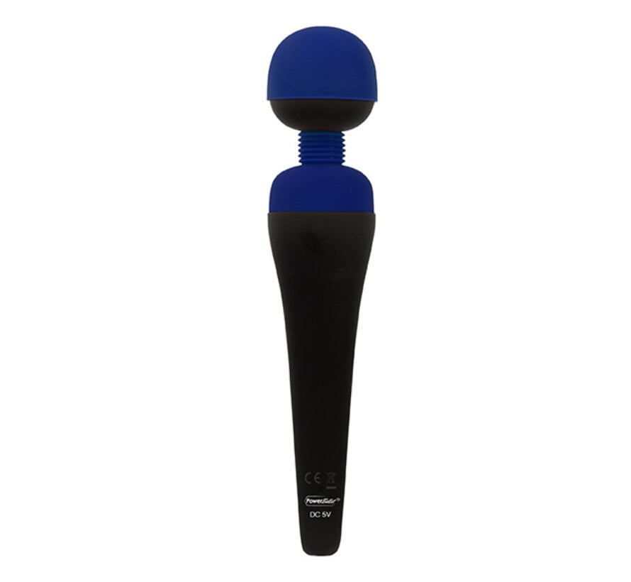 PalmPower - Recharge Wand Massager Blue