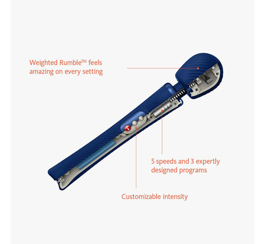 Fun Factory - Vim Weighted Rumble Wand Blauw