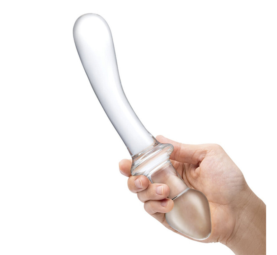 Glas - Classic Curved Dual-Ended Dildo