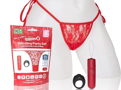 The Screaming O The Screaming O - My Secret Screaming O 4T Panty Vibe Red