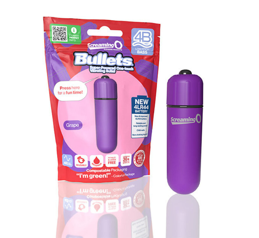 The Screaming O - 4B Bullet Grape