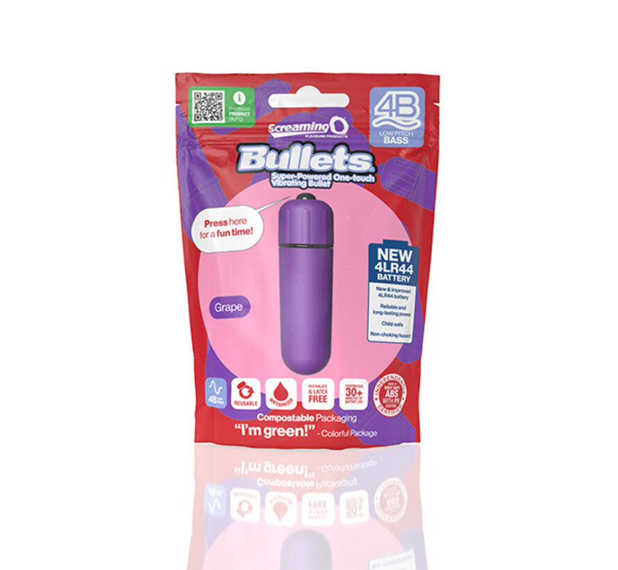 The Screaming O - 4B Bullet Grape