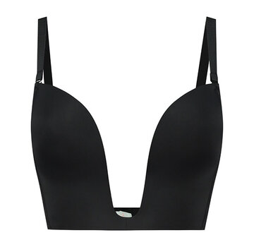 Bye Bra Bye Bra - Ultra Plunge Bra Black XL