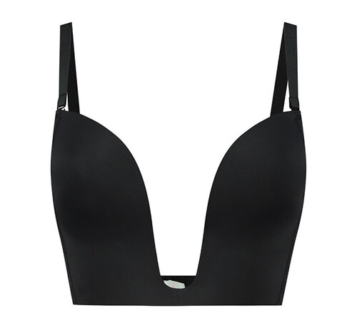 Bye Bra Bye Bra - Ultra Plunge Bra Black S