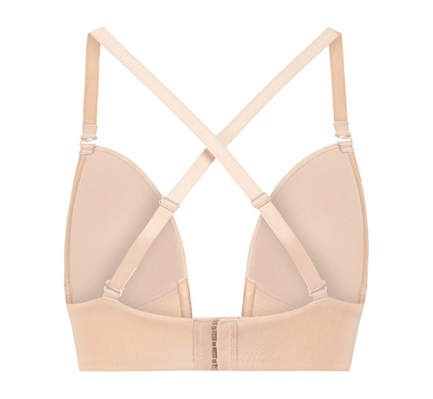 Bye Bra - Ultra Plunge Bra Beige L