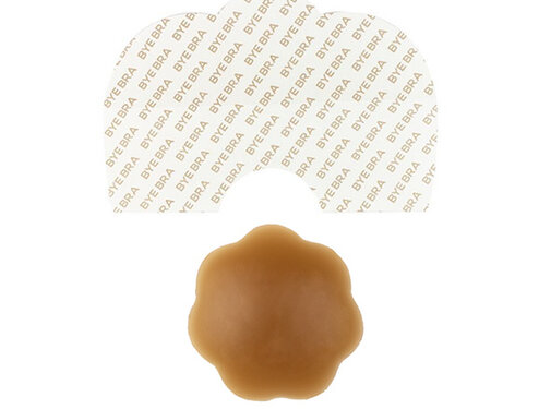 Bye Bra Bye Bra - Breast Lift Tape + Silicone Nipple Covers Brown D-F