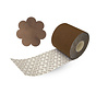 Bye Bra - Body Tape Roll 6,5 cm x 5m + Satin Nipple Covers Brown