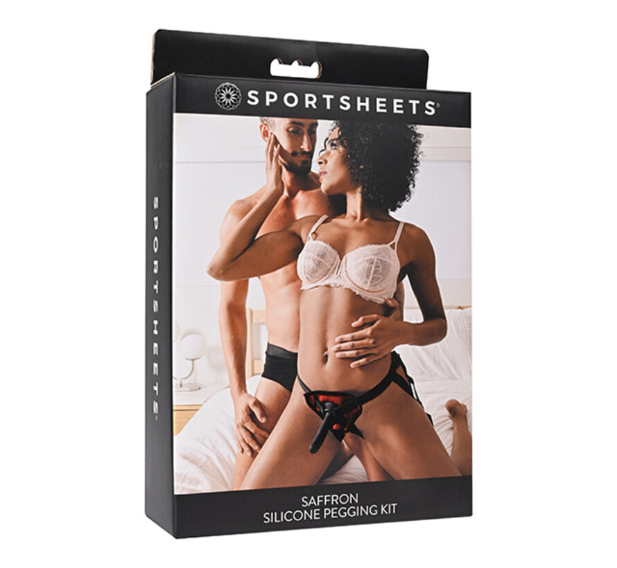 Sportsheets - Saffron Silicone Pegging Kit