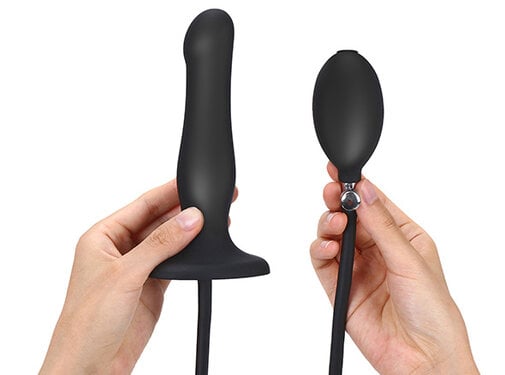 Strap-On-Me Strap-On-Me - Inflatable Dildo Black