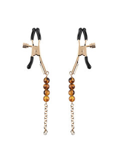 Sportsheets Sportsheets - Amber Beaded Nipple Clamps