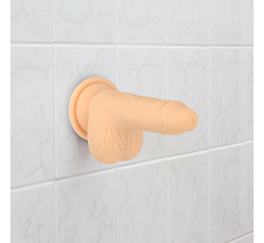Naked Addiction - Thrusting Dong met Afstandsbediening 16,5 cm Vanilla