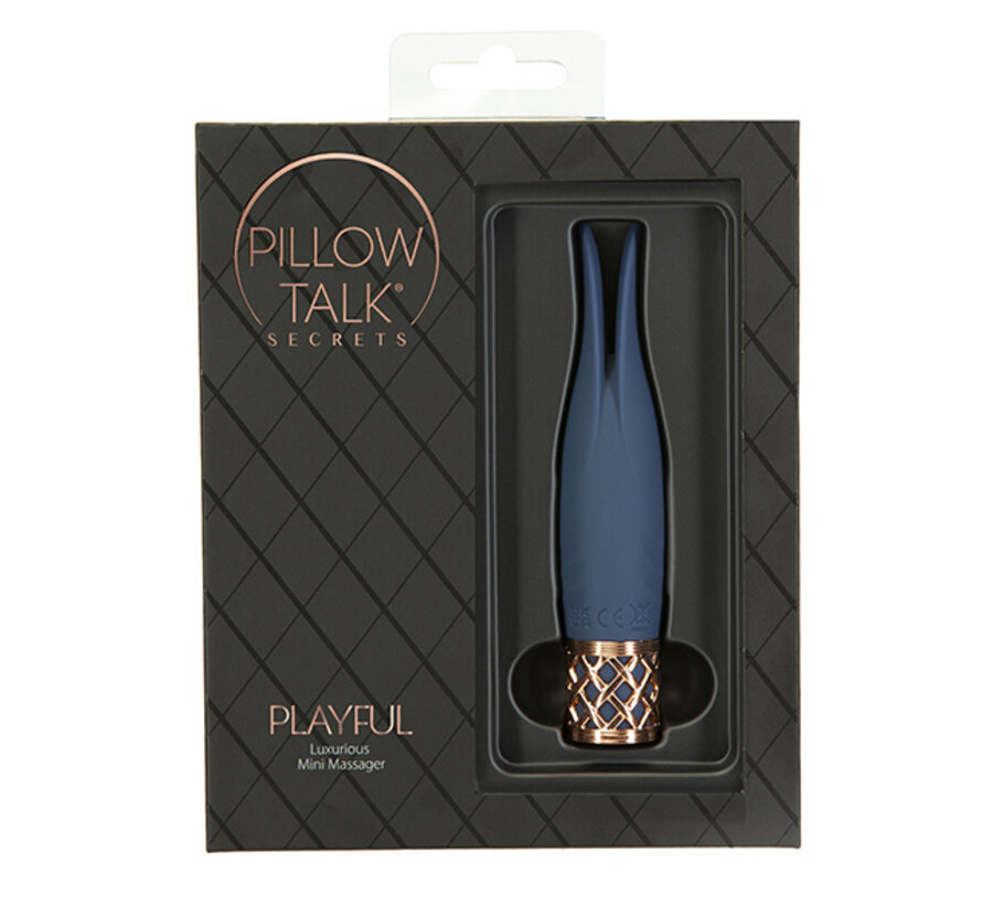 Pillow Talk - Secrets Playful Clitoral Vibrator Blauw