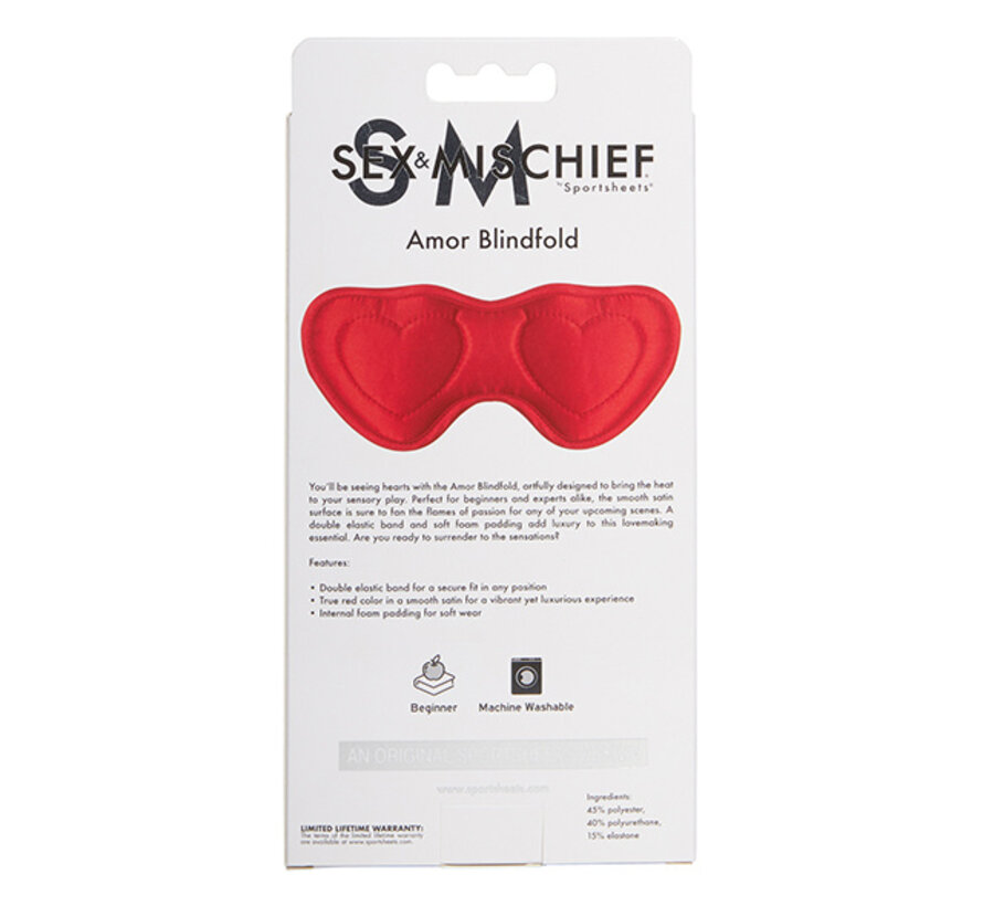 Sportsheets - Sex & Mischief Amor Blindfold