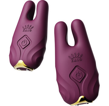 Zalo Zalo - Nave Draadloze Vibrerende Tepelklemmen Paars