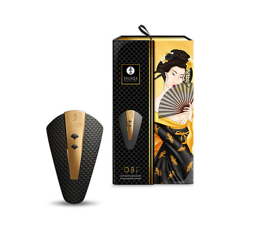 Shunga Shunga - Obi Intimate Massager Black