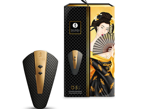 Shunga Shunga - Obi Intimate Massager Black