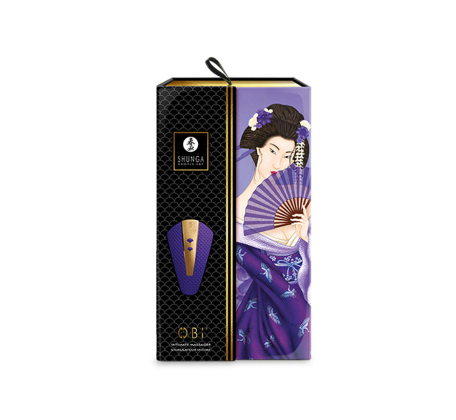 Shunga - Obi Intimate Massager Purple