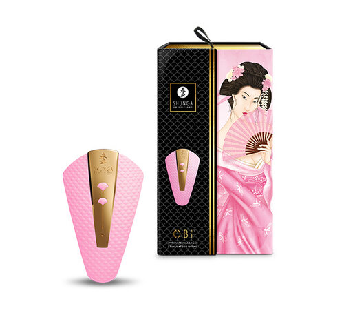 Shunga Shunga - Obi Intimate Massager Light Pink