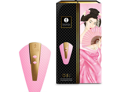Shunga Shunga - Obi Intimate Massager Light Pink