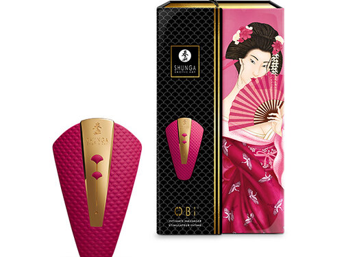 Shunga Shunga - Obi Intimate Massager Raspberry