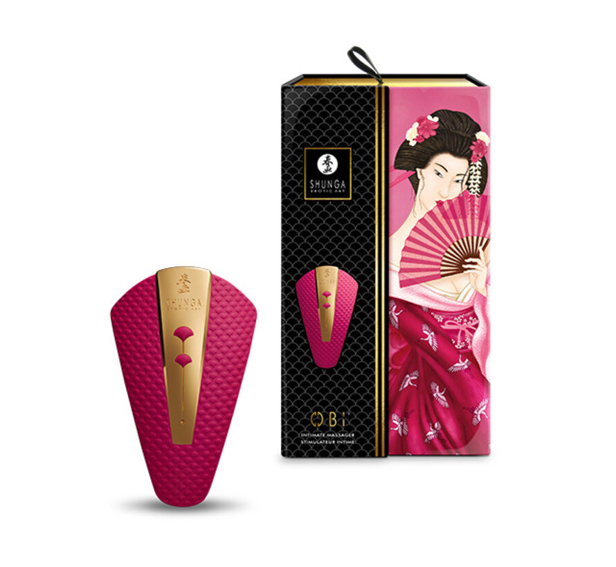 Shunga - Obi Intimate Massager Raspberry