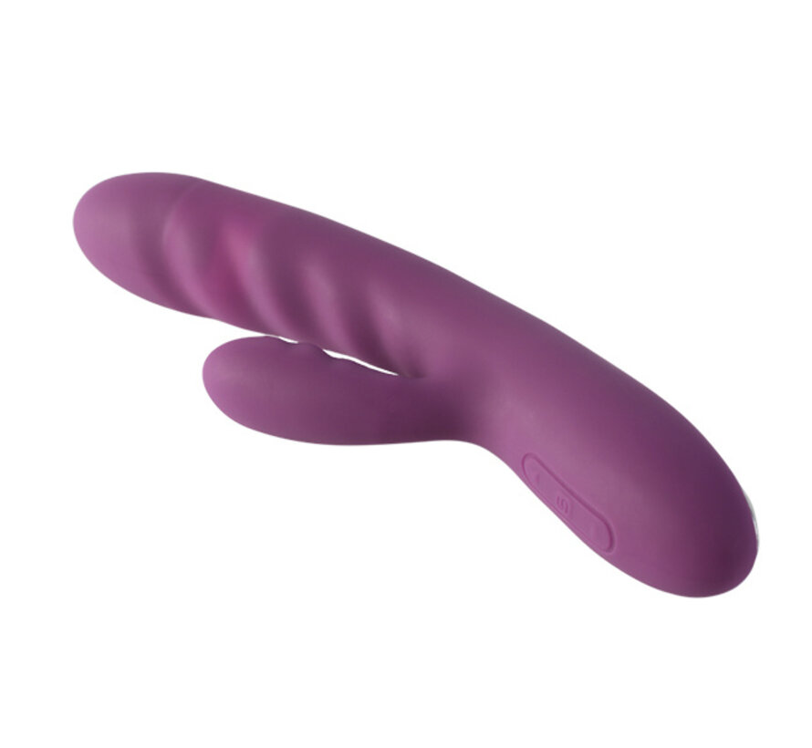 Svakom - Avery Powerful Thrusting Vibrator Lila