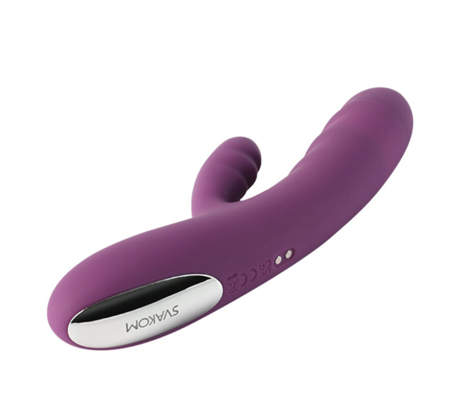 Svakom - Avery Powerful Thrusting Vibrator Lila